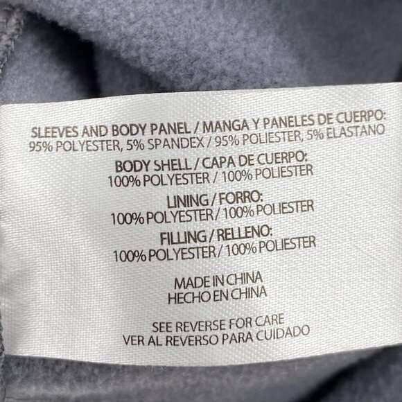 ORVIS CLASSIC COLLECTION MENS GRAY QUILTED SOFT SHELL CASUAL JACKET COAT SZ L - Picture 6 of 7